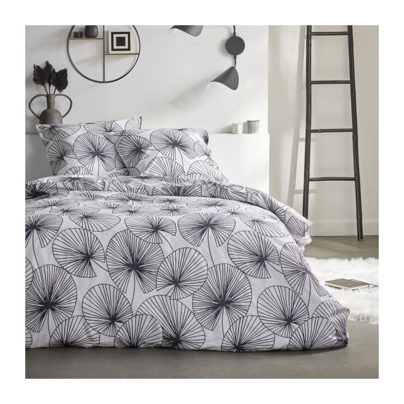 TODAY Parure de lit double en coton 57 fils, Soleil, 0,14