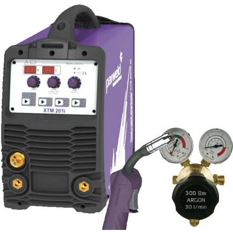 Parweld XTM 201I MIG Inverter Welder Package