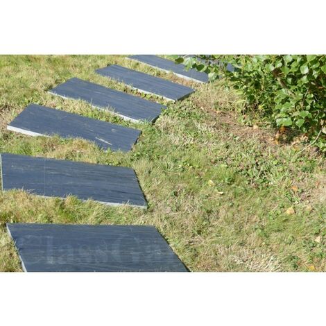Pas Japonais Ardoise Rect 80x50