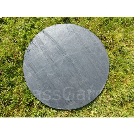 Pas Japonais Ardoise Rond 40