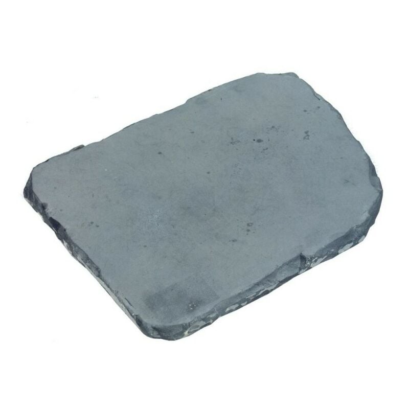 Pas japonais pierre bleue 43 x 32 x 3,5 cm (Lot de 5) - Gris- bleu
