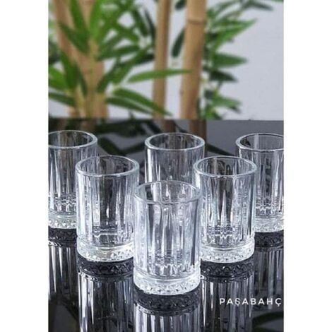 Pasabahce Elysia Schnapsgläser - 6er Set 110cc Gläser-Set Transparent