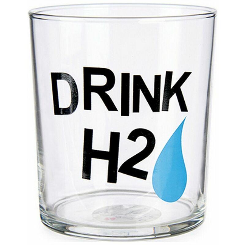 

Vaso Drink H2 Transparente Vidrio (380 Ml)