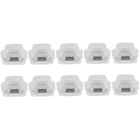Pasacables para paneles de puerta - 10 piezas. Clips de embellecimiento transparentes para E46/E90/E91/E92/E93