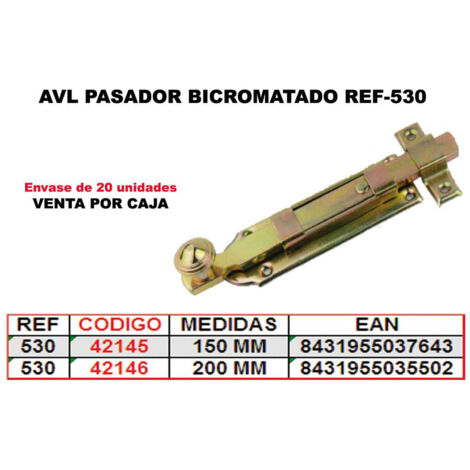 Pasador AVL 530 Bicromatado 150 mm