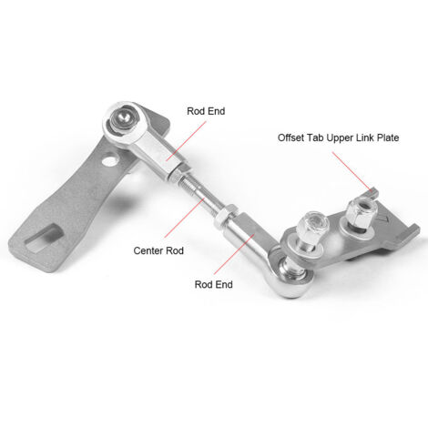 Pasador de cerradura de puerta Nuevo kit de varillaje de caja de transferencia Jeep Cherokee para XJ/MJ Comanche Nueva versión de fácil instalación Acero inoxidable