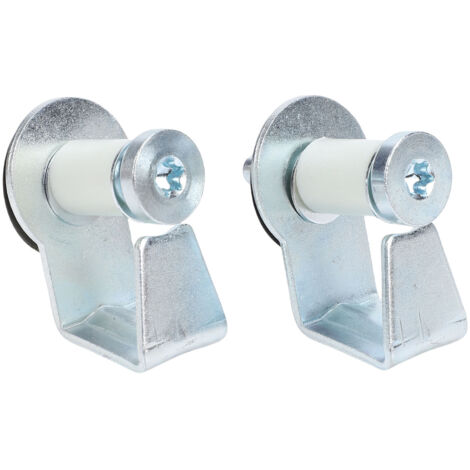 Pasador de puerta con buje, kit de 2, número de pieza E9AZ5422008A, elimina la vibración y el ruido de la puerta para Mustang (1983-1993), Serie F (1980-1997) y Serie E (1975-1991).