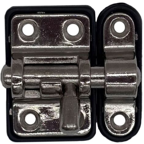 Pasador reforzado base plástica 25 mm cromo