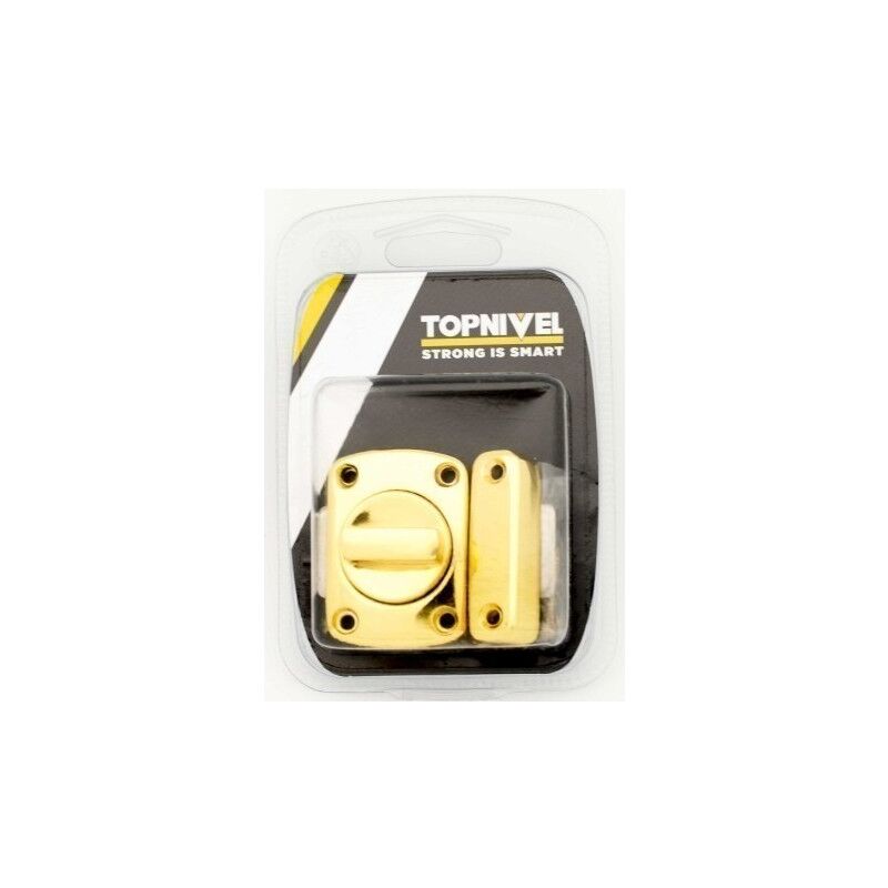 

Pasador Sobreponer 40X56Mm Ruleta Zamak Latonado - Nivel
