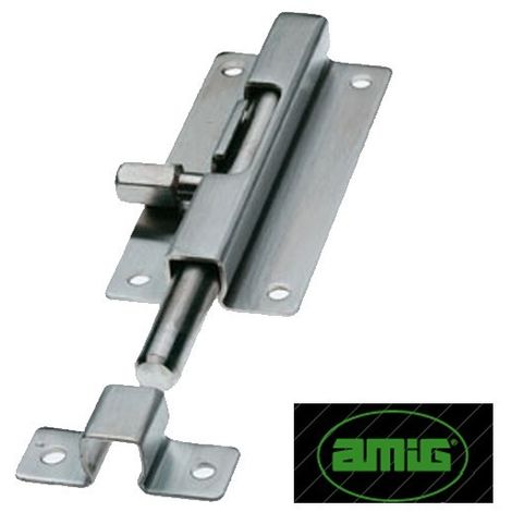 Pasador sobreponer acero inox 80MM 18/8 800 Amig