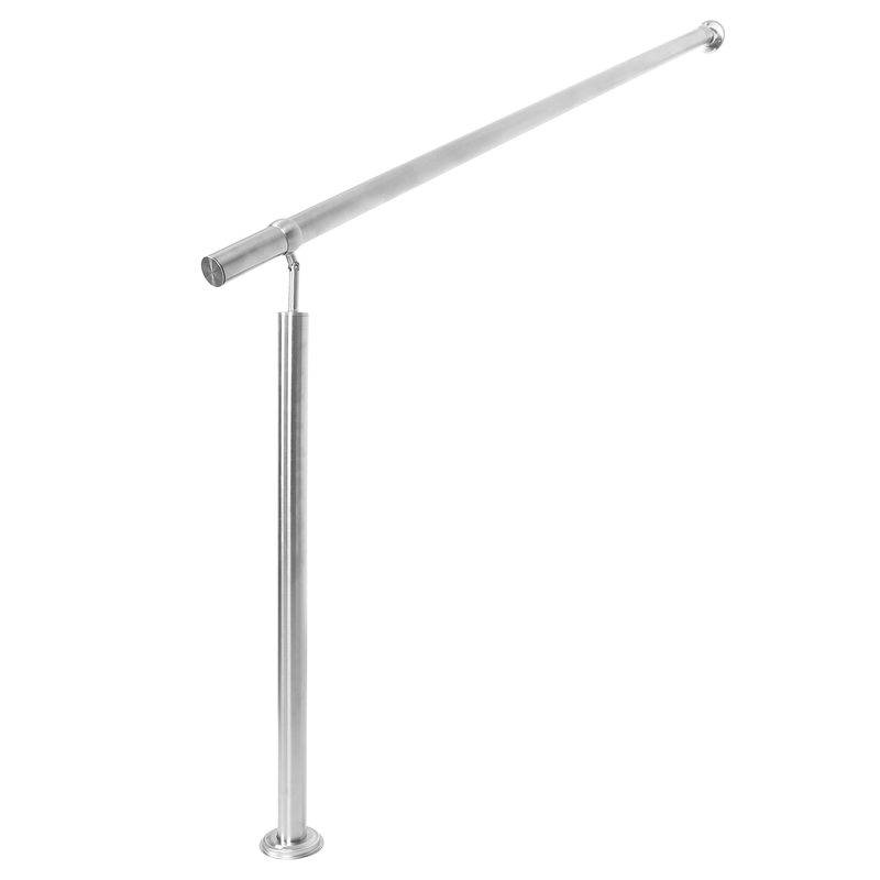 

Pasamanos acero inoxidable 100cm Barandilla escalera Agarre Seguridad Soporte