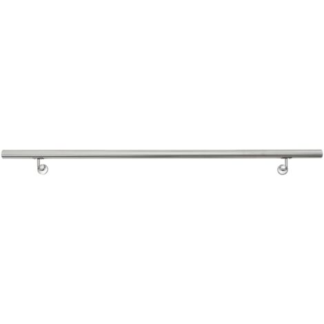 Pasamanos acero inoxidable 150cm barandilla pasillo escalera varilla de apoyo