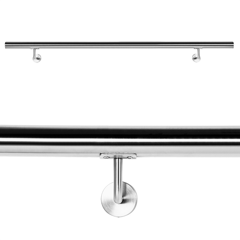 

Pasamanos Barandilla Barandas 150cm Escalera Acero Inox V2A