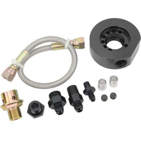 Pasamer Kit de Conversion de tête VTEC, Plaque d'adaptation de Filtre à Huile résistant à l'usure pour Moteurs d'échange LS B18 B20.