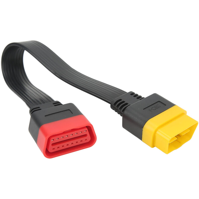 Image of Pasamer OBDII-Verlängerungskabel, OBD2-Diagnosekabel Stecker auf Buchse, stoßfest für Autos.
