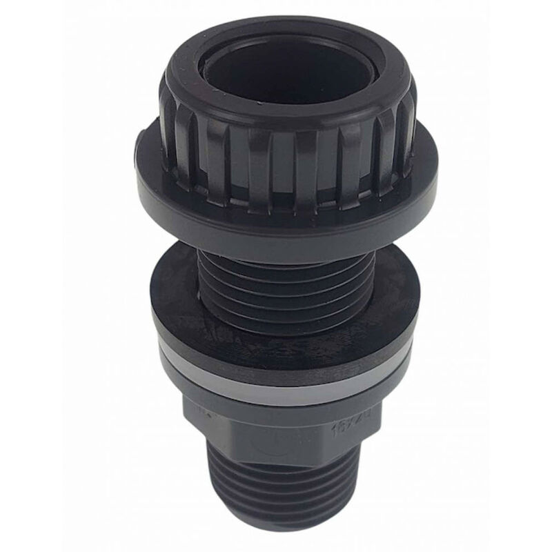 

Pasamuros de PVC de 1/2, modelo pequeño, longitud 6 cm