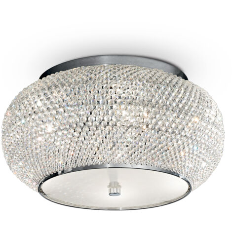 PASHA' PL6, Plafoniera, Ideal Lux
