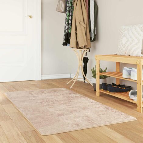 Pasillo de alfombra MARSA Beige 80 x 200 cm Poliéster y PVC