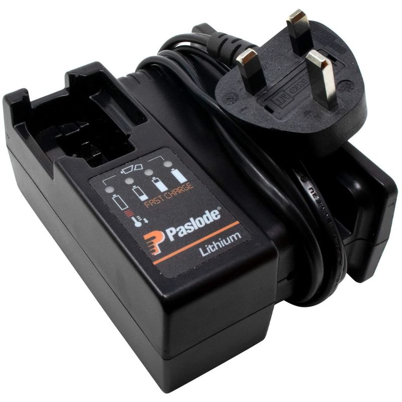 018882 Lithium Battery Charger With AC/DC Adaptor - Paslode