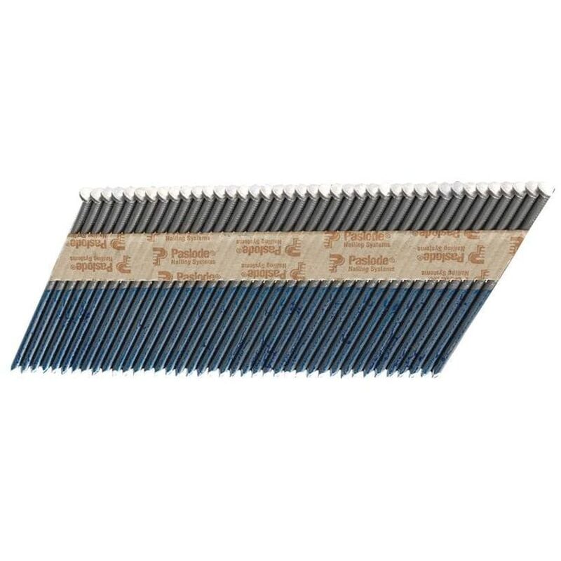 Paslode - 3.1 x 90mm 350+ Smooth Nails hd Galvanised Finish Box of 1100 + 1 Fuel c