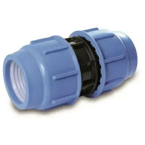 Paso de PE 110-110 mm SELLO AZUL PN16