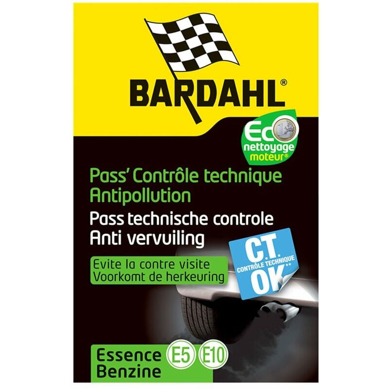 Pass contrôle technique essence: nettoyant injecteurs stop fumées - Bardahl
