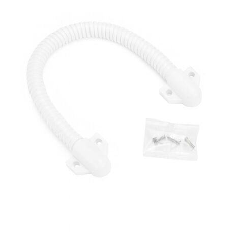 Passacavi flessibile per porta Bianco 9 mm
