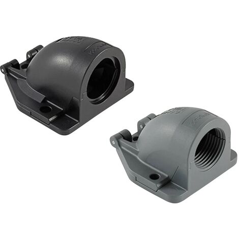 Passacavo Angolato Nero