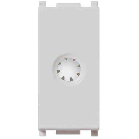 Passacavo con serracavo Silver Vimar Plana 14044.SL