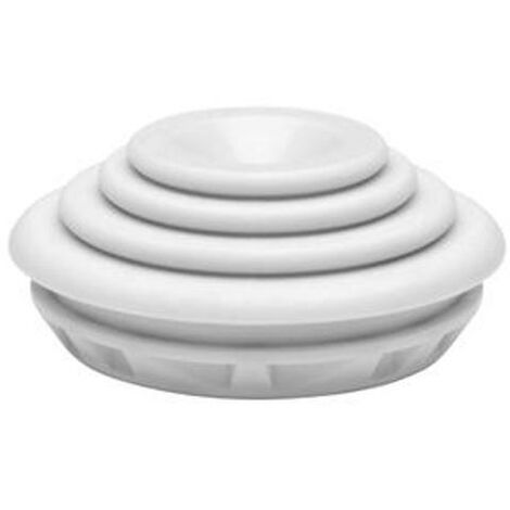 Organizzatore di cavi flessibile 25mm 1m Bianco Nanocable 10.36.0001-w