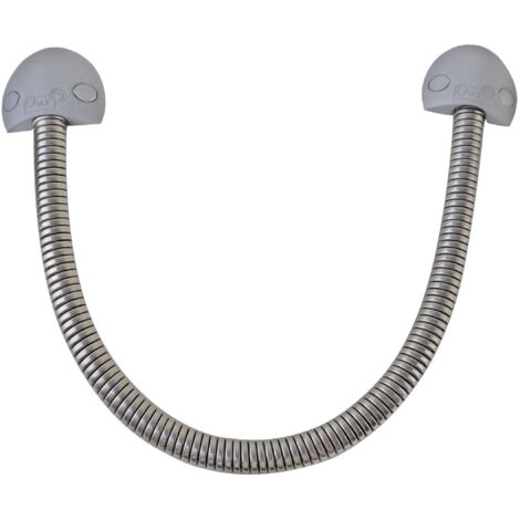 Passe-câble flexible inox 300mm FLEX30 – Résistant aux agressions mécaniques – Pour câbles jusqu'à 7mm – Installation rapide et esthétique – Cdvi - X982532