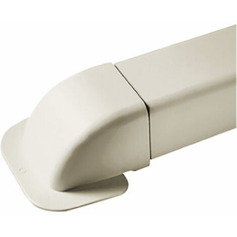 Passage de mur courbe 110x75 blanc pur 9010 (X 4) - DIFF