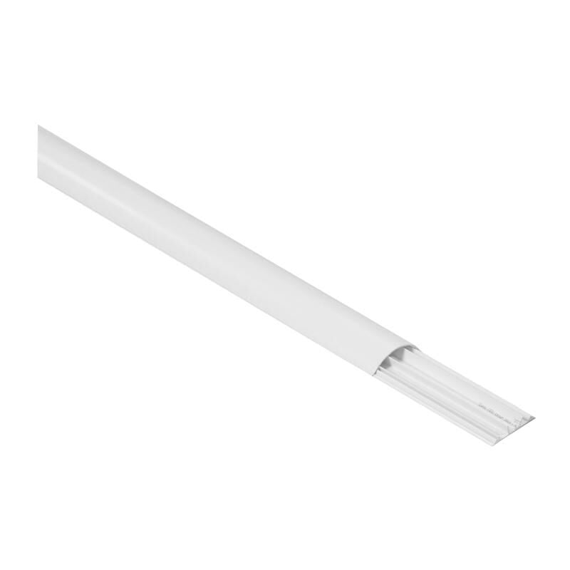 Passage de plancher pvc 3 compartiments 75x18mm blanc RAL9003 Legrand 030088