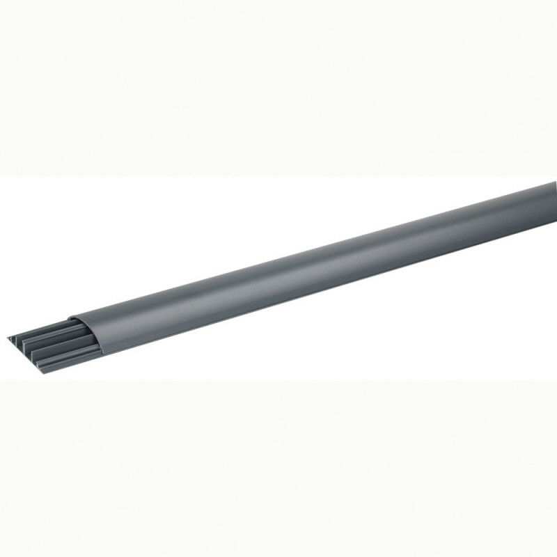 Passage de plancher 4 compartiments 92x20mm gris anthracite RAL7016 (032800)