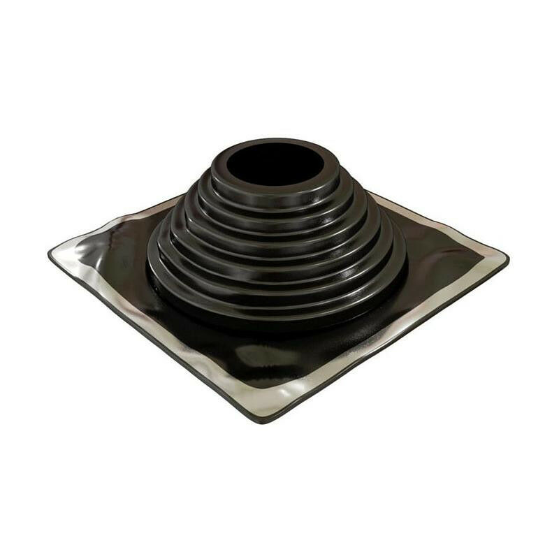 TEN - Pipeco 205004 noir n°4 D80 à 153mm embase carrée 16 vis