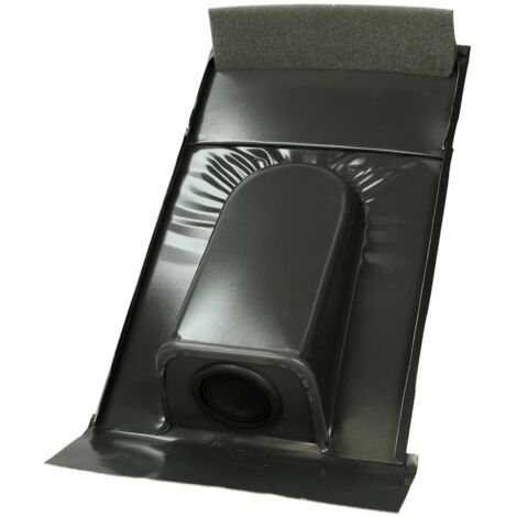 Passage de toit pour tuiles en terre cuite anthracite