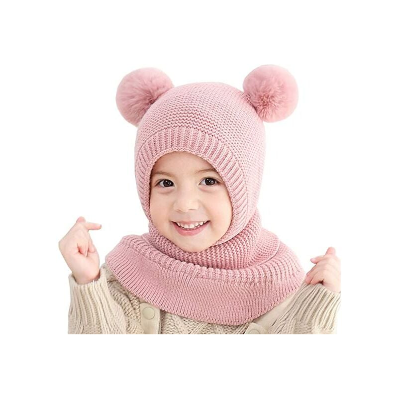 Passamontagna Baby Girl Boy Cute Sciarpa Inverno