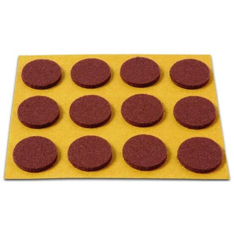 PASSANTI IN FELTRO 20MM MARRONE B7073M