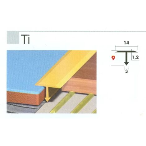 PASSATOIA A "T" MT 2,7 OTTONE
