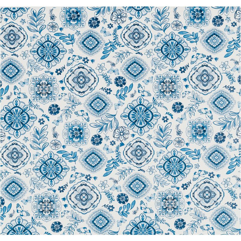 Image of Passatoia gimmy mod. azulejos H.48 cm - 20 mt