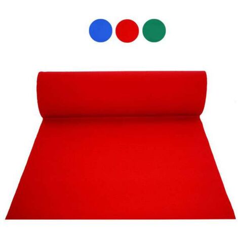 Passatoia Verde Olivo 30 H 1,00 m - Tappeto per Interni in Materiale Resistente e di Design Elegante