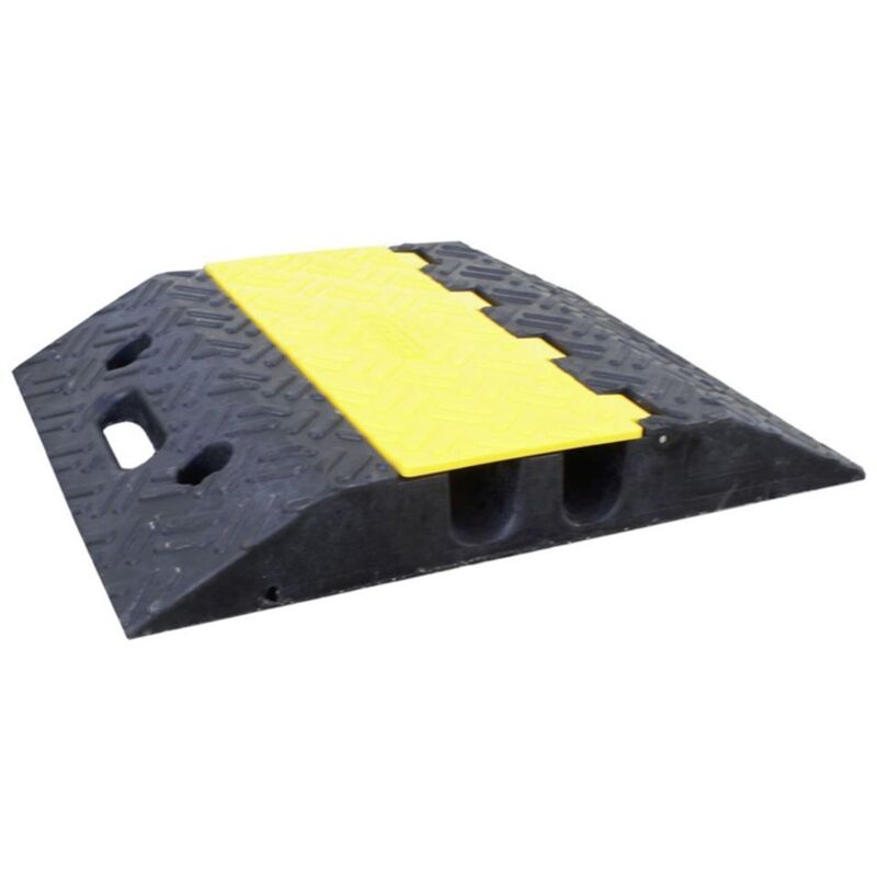 VISO Protège-câbles CP202 noir, jaune Nombre de canaux: 2 500 mm Contenu: 1 pc(s)