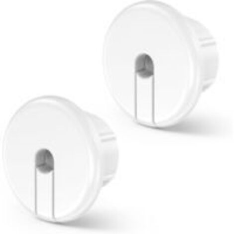 Passe-câble mural pour câble Ethernet Starlink Dishy, trou mural de 1 pouce, passe-câble pour câble Ethernet Starlink pour trous de fils de meubles (Blanc, 3 pièces)