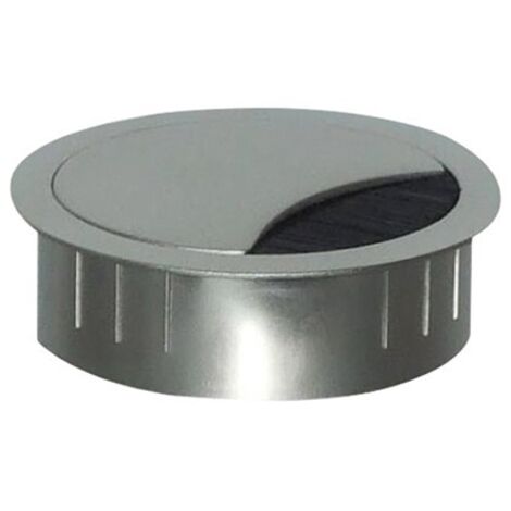 Passe-cable pour plateau de table 80mm,acier inoxydable Finish