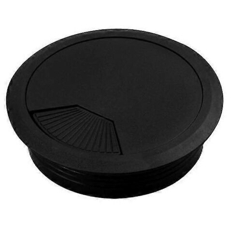 Passe-câble rond pour bureau d'ordinateur, cache-trou pour câble PC, 60 mm