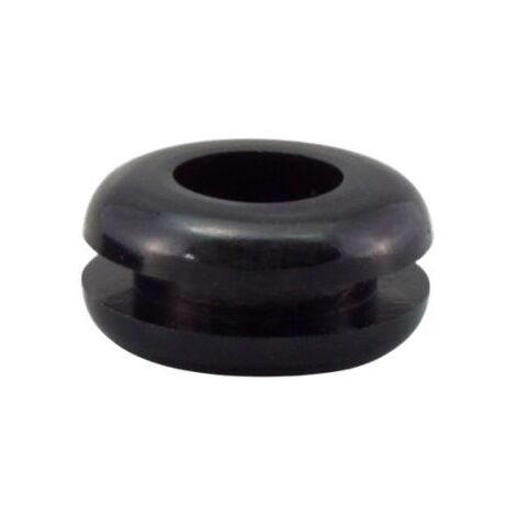 Passe-câble RS PRO, Ø câble max. 7.8mm, Ø découpe 11mm, panneau 3mm max en PVC ( Prix pour Sachet de 250 )