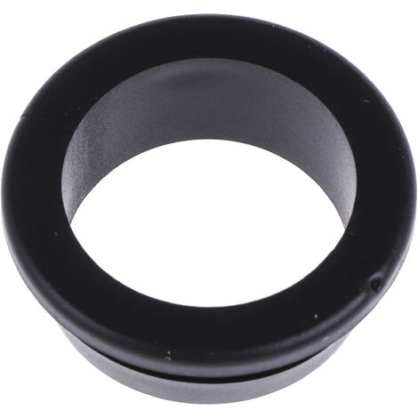 Passe-câble RS PRO en PVC, Ø câble max. 18mm, panneau 3mm max, Ø découpe 22mm ( Prix pour Boîte de 100 )