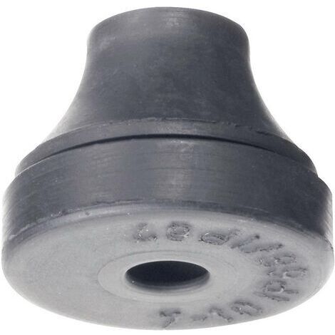 Passe-câbles PB Fastener 1104-CR-SW 1104-CR-SW Ø max. des bornes 20 mm Caoutchouc-Chloroprène noir 1 pc(s) S14962