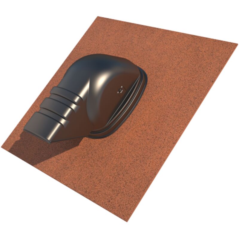 Passe-câbles solaire thermique pour pente 15°-55° ocre - UBBINK - 770215