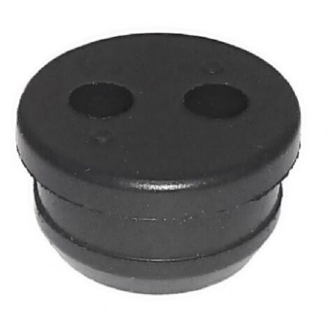 Passe-fil 2 trous 2 trous UNIVERSEL interne Ø 18,0 mm hauteur 12 mm